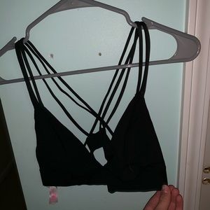 black bralette from pink Large